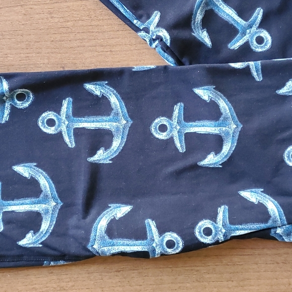 ⚓ Nautical Lot ⚓ Anchor  & Mermaid Leggings!! - Picture 3 of 6
